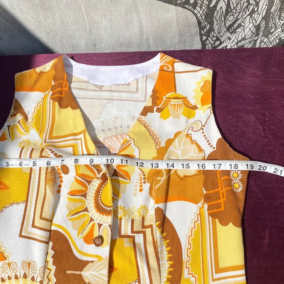 91 (VWC) Vintage. Handcrafted. Smock. Blouse. 1960. Europe. Rare Find. - Picture 7 of 12